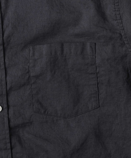 BACK NUMBER(バックナンバー)の「BACK NUMBER(バックナンバー)綿麻7分袖シャツ(シャツ/ブラウス・メンズ・ダークグレー/ケリーグリーン/ホワイト・S/M/L/XL)」の9枚目の写真