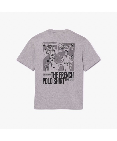 [LACOSTE] ルネ・ラコステ グラフィック パックプリントTシャツ ルネ・ラコステグラフィックパックプリントTシャツ TH7363
