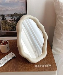 E&C closet…（イーアンドシークローゼット）の「3WAYウエーブミラー（ミラー）」