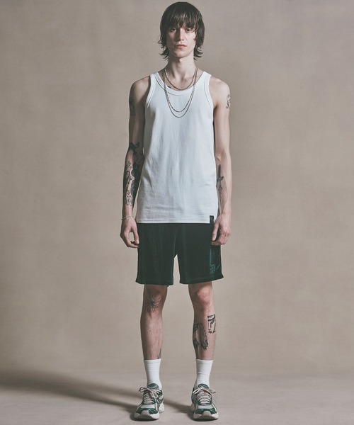 MSML（エムエスエムエル）の「RIB TANK TOP / リブ タンクトップ（タンクトップ・メンズ・ブラック/ホワイト・S/M/L/XL）」の6枚目の写真