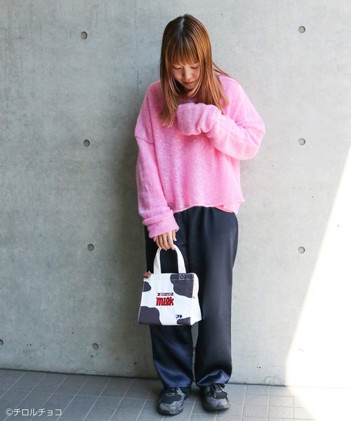 ACCOMMODE（アコモデ）の「チロルチョコ　クーラートートバッグ（トートバッグ・レディース・ブラウン/ホワイト/イエロー・FREE）」の15枚目の写真