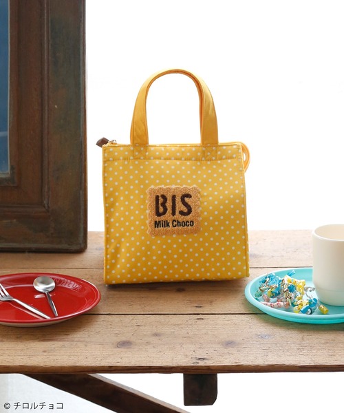 ACCOMMODE（アコモデ）の「チロルチョコ　クーラートートバッグ（トートバッグ・レディース・ブラウン/ホワイト/イエロー・FREE）」の17枚目の写真
