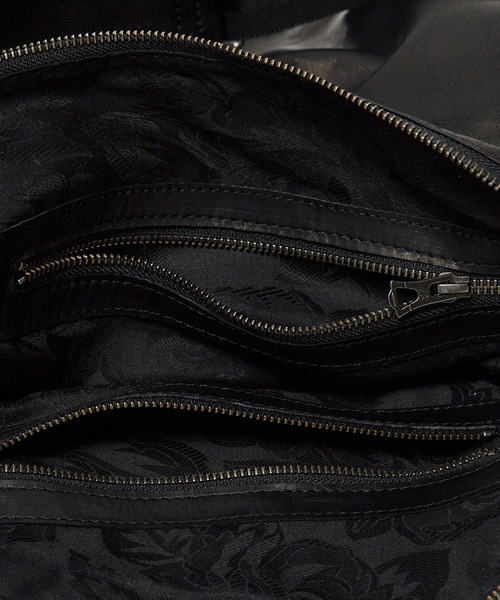 MR.OLIVE(ミスターオリーブ)の「MR.OLIVE/ミスターオリーブ WATER PROOF LIGHT LEATHER / MESSENGER BAG メッセンジャーバッグ レザー(ショルダーバッグ・メンズ・ブラック・FREE)」の12枚目の写真