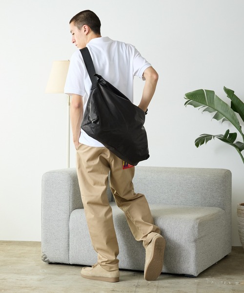 MR.OLIVE(ミスターオリーブ)の「MR.OLIVE/ミスターオリーブ WATER PROOF LIGHT LEATHER / MESSENGER BAG メッセンジャーバッグ レザー(ショルダーバッグ・メンズ・ブラック・FREE)」の16枚目の写真