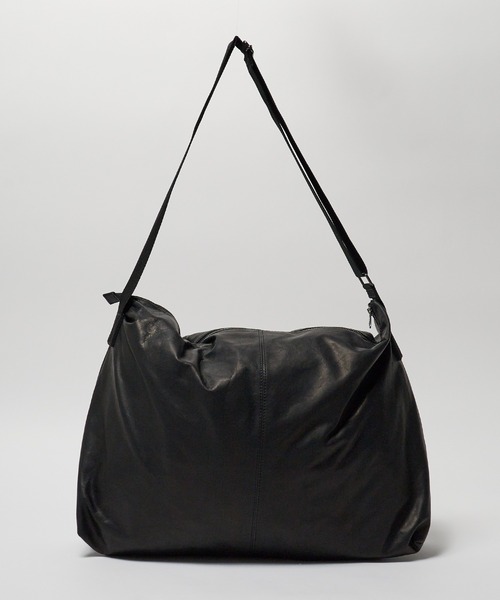 MR.OLIVE(ミスターオリーブ)の「MR.OLIVE/ミスターオリーブ WATER PROOF LIGHT LEATHER / MESSENGER BAG メッセンジャーバッグ レザー(ショルダーバッグ・メンズ・ブラック・FREE)」の18枚目の写真