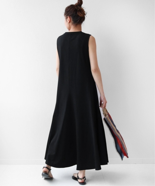 JOURNAL STANDARD relume（ジャーナルスタンダード　レリューム）の「《WEB限定追加》コットンマーメイドラインワンピース（ワンピース・レディース・チャコールグレー/ブラック/コバルトブルー・FREE）」の11枚目の写真