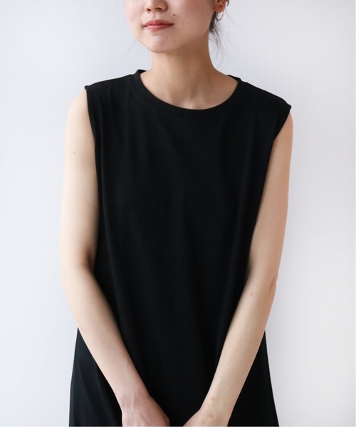 JOURNAL STANDARD relume（ジャーナルスタンダード　レリューム）の「《WEB限定追加》コットンマーメイドラインワンピース（ワンピース・レディース・チャコールグレー/ブラック/コバルトブルー・FREE）」の12枚目の写真