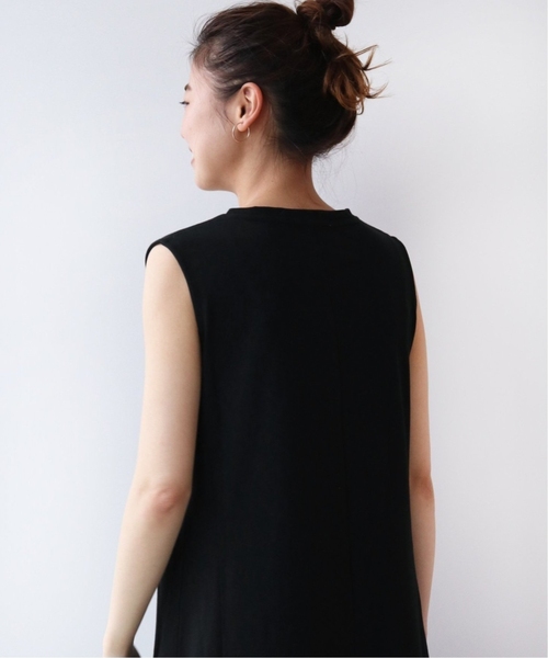 JOURNAL STANDARD relume（ジャーナルスタンダード　レリューム）の「《WEB限定追加》コットンマーメイドラインワンピース（ワンピース・レディース・チャコールグレー/ブラック/コバルトブルー・FREE）」の14枚目の写真