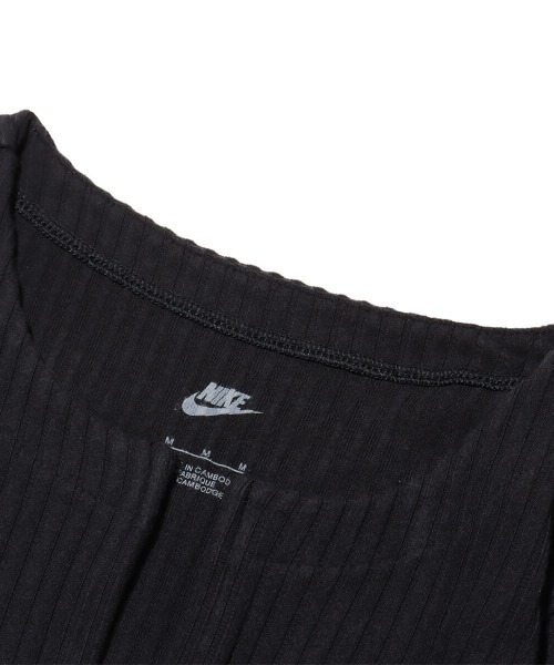 NIKE(ナイキ)の「NIKE AS W NSW NK CHLL KNT RIB FZ CR / ナイキ ウィメンズ NSW CHLL KNT リブ CR FZ L/S トップ 【SP】(カーディガン/ボレロ・レディース・ブラック・M/L/S)」の5枚目の写真