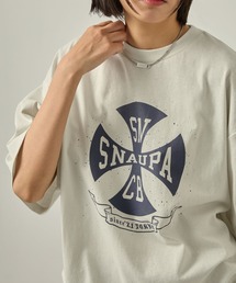 Tシャツ/カットソー（ホワイト/白色系・バックプリント