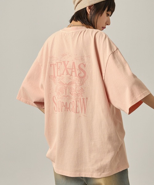 ダメージTシャツ 2色 ビッグシルエット ヴィンテージ加工 nr9673 MASONPRINCE tシャツ ビッグシルエットヴィンテージ加工ロックT