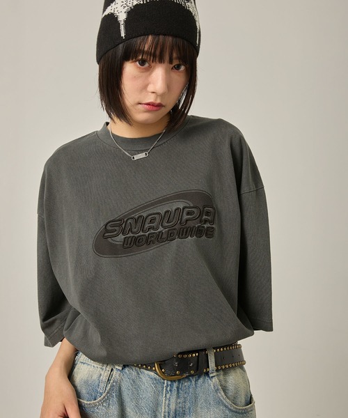 セール】【Snap club】ビッグシルエットヴィンテージ加工