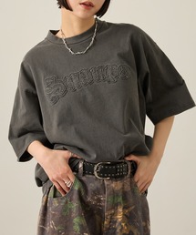 Snap club（スナップクラブ）の「【Snap club】ビッグシルエットヴィンテージ加工グラフィック半袖Tシャツ（Tシャツ/カットソー）」