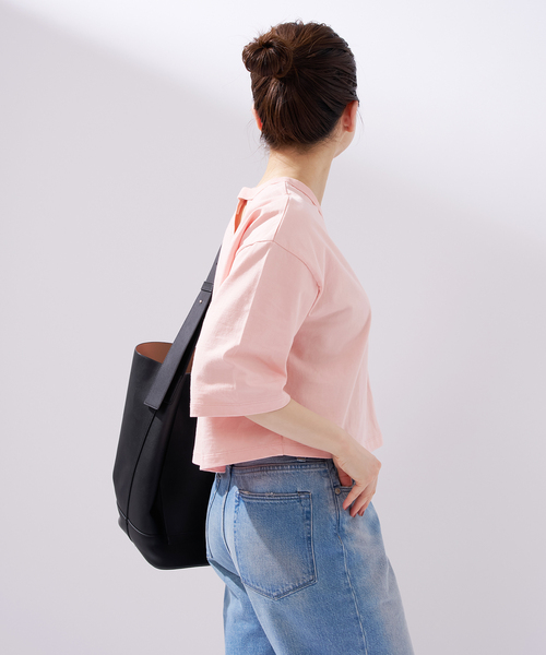 IENA（イエナ）の「ラソギザ クロップドTシャツ（Tシャツ