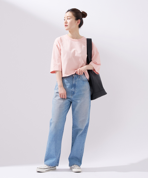 IENA　クロップドTシャツ クロップドTシャツ（Tシャツ／カットソー）｜IENA（イエナ）の