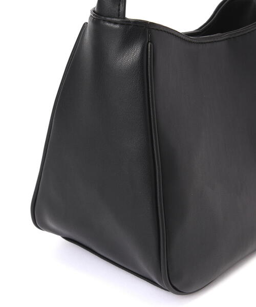 NATURAL BEAUTY BASIC(ナチュラルビューティーベーシック)の「◇【Oggi掲載】サイドノットハンドルワンショルダーバッグ(ショルダーバッグ・レディース・ブラック/オフホワイト/グレー・フリ-)」の9枚目の写真