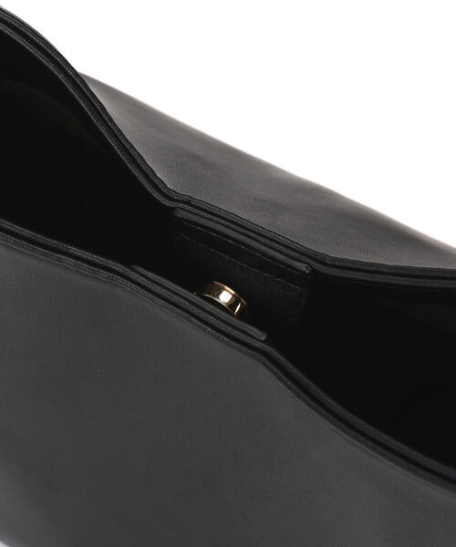 NATURAL BEAUTY BASIC(ナチュラルビューティーベーシック)の「◇【Oggi掲載】サイドノットハンドルワンショルダーバッグ(ショルダーバッグ・レディース・ブラック/オフホワイト/グレー・フリ-)」の10枚目の写真