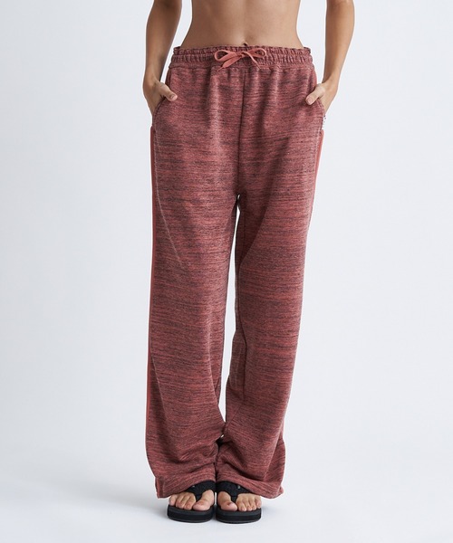 ROXY(ロキシー)の「SOL DE VERANO PANTS/ロキシーウエストゴムスウェットパンツ(スウェットパンツ・レディース・パープル/ブラウン/グレー・MEDIUM/LARGE/SMALL)」の4枚目の写真