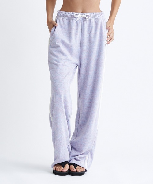 ROXY(ロキシー)の「SOL DE VERANO PANTS/ロキシーウエストゴムスウェットパンツ(スウェットパンツ・レディース・パープル/ブラウン/グレー・MEDIUM/LARGE/SMALL)」の8枚目の写真