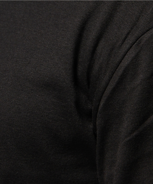 WEGO（ウィゴー）の「WEGO/カットオフフライスカットソー（Tシャツ/カットソー・メンズ・ワイン/カーキ/ホワイト/ブラック・LARGE/MEDIUM）」の8枚目の写真