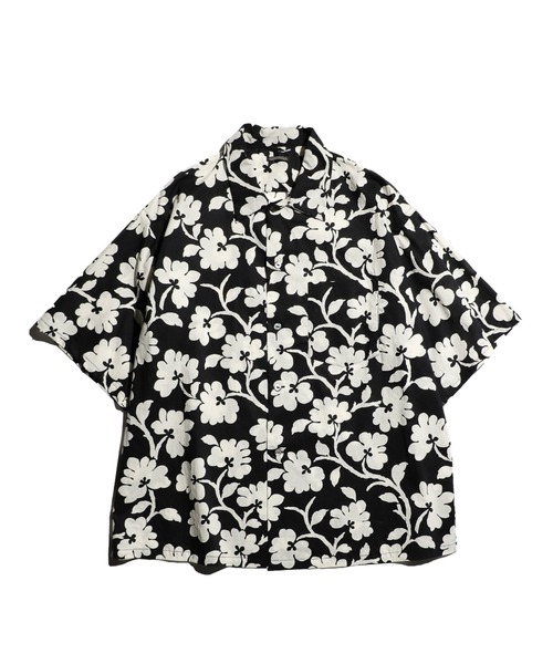 SUNNY  SPORTS（サニースポーツ）の「SUNNY SPORTS / サニースポーツ PRINTED BOX SHIRTS プリントボックスシャツ（シャツ/ブラウス・メンズ・ブラウン/ブラック・X-SMALL/MEDIUM/LARGE）」の2枚目の写真