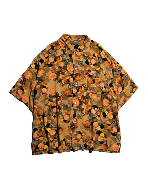 SUNNY  SPORTS（サニースポーツ）の「SUNNY SPORTS / サニースポーツ PRINTED BOX SHIRTS プリントボックスシャツ（シャツ/ブラウス・メンズ・ブラウン/ブラック・X-SMALL/MEDIUM/LARGE）」の13枚目の写真