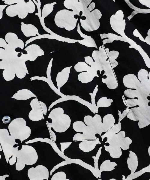 SUNNY  SPORTS（サニースポーツ）の「SUNNY SPORTS / サニースポーツ PRINTED BOX SHIRTS プリントボックスシャツ（シャツ/ブラウス・メンズ・ブラウン/ブラック・X-SMALL/MEDIUM/LARGE）」の20枚目の写真