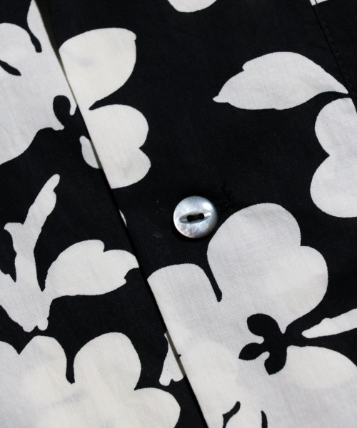 SUNNY  SPORTS（サニースポーツ）の「SUNNY SPORTS / サニースポーツ PRINTED BOX SHIRTS プリントボックスシャツ（シャツ/ブラウス・メンズ・ブラウン/ブラック・X-SMALL/MEDIUM/LARGE）」の18枚目の写真