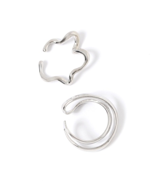 studio CLIP(スタディオクリップ)の「イヤーカフ 2個SET(ピアス(両耳用)・レディース・その他1/その他2・FREE)」の2枚目の写真