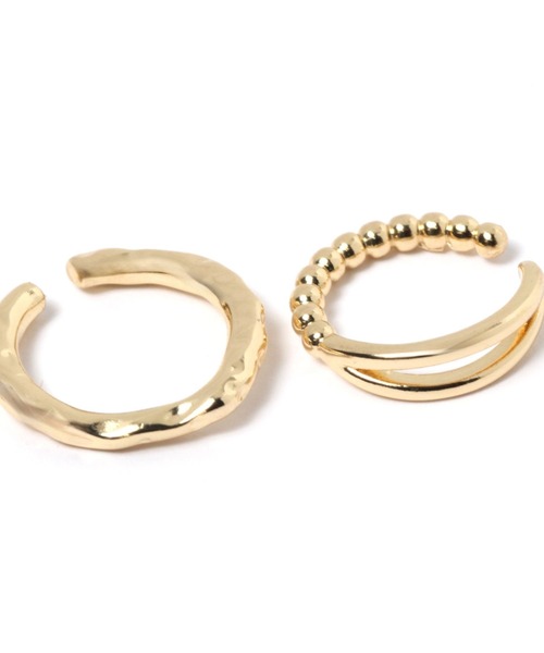 studio CLIP(スタディオクリップ)の「イヤーカフ 2個SET(ピアス(両耳用)・レディース・その他1/その他2・FREE)」の3枚目の写真