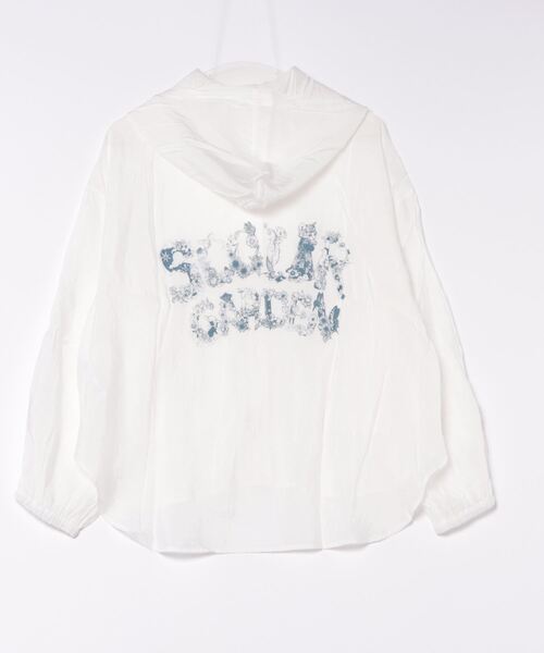 ひいろ　0705 ScoLar（スカラー）の「142625：花×ネコロゴプリント シアーフード