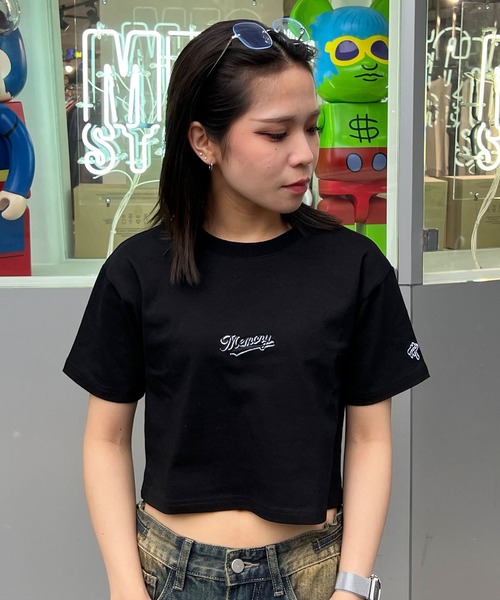 Tシャツ・カットソー MEMORY T-SHIRT MEMORY】MEMORYガール プリントTシャツ / MEMORY Girl Print T