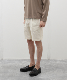 EDIFICE | DEVORE Incipit (デヴォレ インチピット) コットンドビー イージーショーツ D155/C022(チノパンツ)