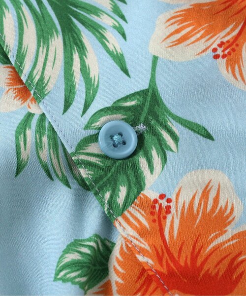 BREEZE（ブリーズ）の「【リンク】リゾートアロハシャツ(大人)（シャツ/ブラウス・レディース・オフホワイト/ブルー・MEDIUM/LARGE）」の13枚目の写真