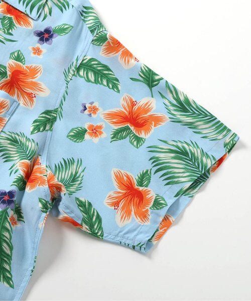 BREEZE（ブリーズ）の「【リンク】リゾートアロハシャツ(大人)（シャツ/ブラウス・レディース・オフホワイト/ブルー・MEDIUM/LARGE）」の16枚目の写真