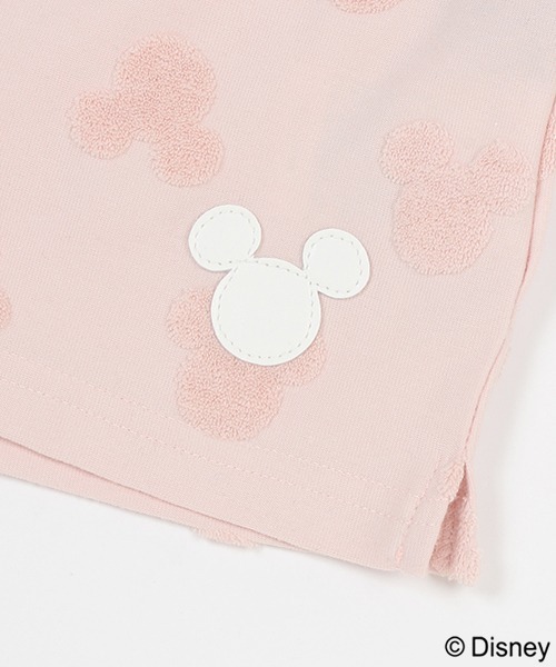 セール】【Disney】パイルジャガード柄Tシャツ（Tシャツ