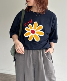 サガラ刺繍アソートモチーフビッグT