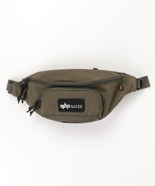 Alpha Industries(アルファインダストリーズ)の「ALPHA INDUSTRIES アルファインダストリーズ / WAIST BAG / TZ1092(ボディバッグ/ウエストポーチ・レディース・ブラック/カーキ・ONESIZE)」の6枚目の写真