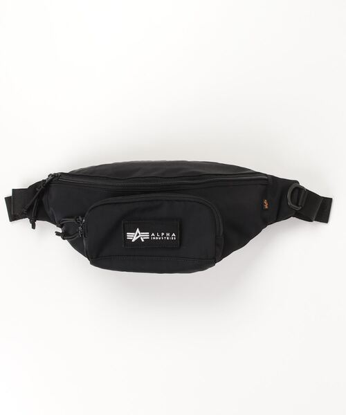 Alpha Industries(アルファインダストリーズ)の「ALPHA INDUSTRIES アルファインダストリーズ / WAIST BAG / TZ1092(ボディバッグ/ウエストポーチ・レディース・ブラック/カーキ・ONESIZE)」の7枚目の写真