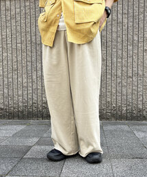 ワイドスウェットパンツ