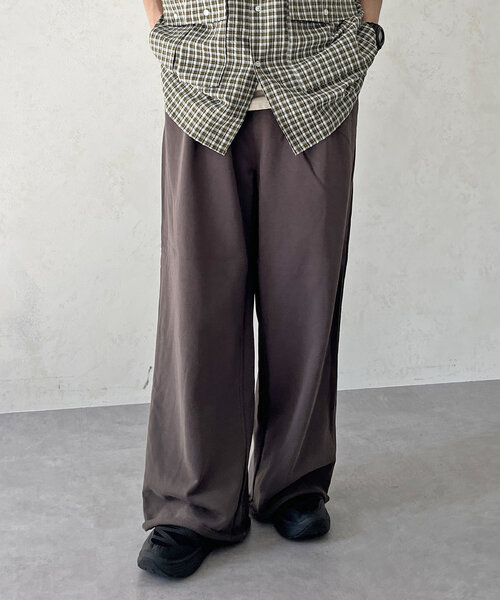 CPCM（シーピーシーエム）の「ワイドスウェットパンツ（その他パンツ・メンズ・ホワイト/チャコールグレー/グレイッシュベージュ・MEDIUM/LARGE）」の11枚目の写真