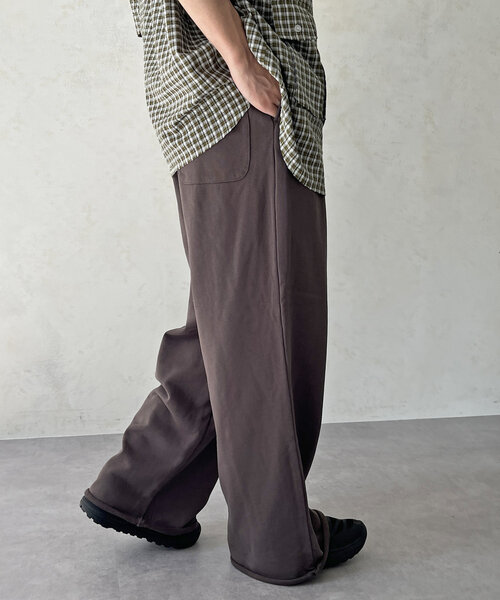 CPCM（シーピーシーエム）の「ワイドスウェットパンツ（その他パンツ・メンズ・ホワイト/チャコールグレー/グレイッシュベージュ・MEDIUM/LARGE）」の15枚目の写真