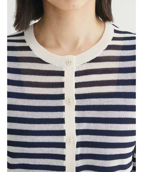 Green　Parks（グリーンパークス）の「推しニット　クルーネックカーディガン（カーディガン/ボレロ・レディース・ブルー/その他7/レッド/ブラック/オフホワイト・FREE）」の13枚目の写真