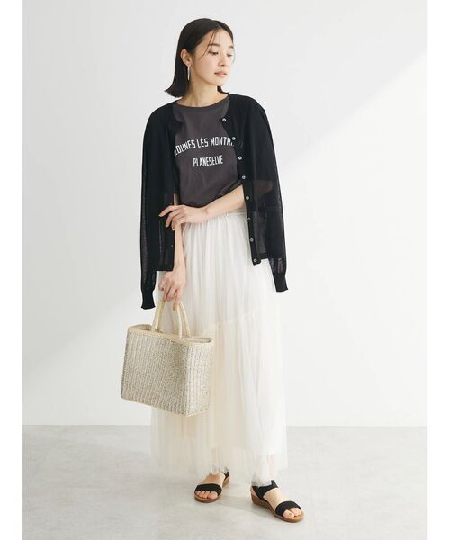 Green　Parks（グリーンパークス）の「推しニット　クルーネックカーディガン（カーディガン/ボレロ・レディース・ブルー/その他7/レッド/ブラック/オフホワイト・FREE）」の21枚目の写真