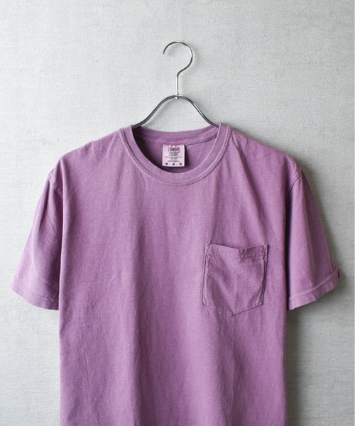comfort colors(コンフォートカラーズ)の「『COMFORT COLORS/コンフォートカラーズ』6.1oz ガーメントダイ ポケット Tシャツ(Tシャツ/カットソー・メンズ・マスタード/ホワイト/レッド系/ネイビー系/ブルー系/スミクロ/グリーン系・LARGE/MEDIUM/X-LARGE)」の22枚目の写真