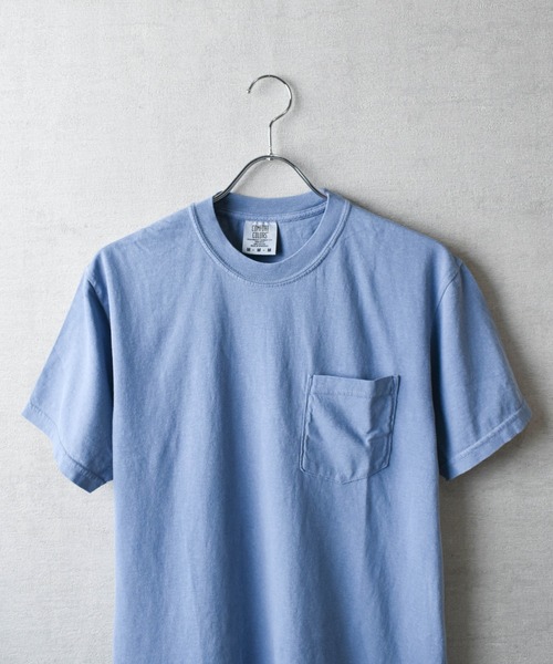 comfort colors(コンフォートカラーズ)の「『COMFORT COLORS/コンフォートカラーズ』6.1oz ガーメントダイ ポケット Tシャツ(Tシャツ/カットソー・メンズ・マスタード/ホワイト/レッド系/ネイビー系/ブルー系/スミクロ/グリーン系・LARGE/MEDIUM/X-LARGE)」の15枚目の写真