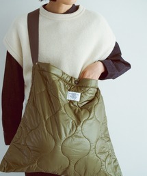 OMNIGOD | [OMNIGOD womens / オムニゴッド] ナイロンリブキルトグロッサリーショルダーバック(ショルダーバッグ)