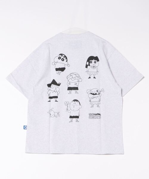 Right-on（ライトオン）の「【クレヨンしんちゃん】しんちゃんキャラ Tシャツ（Tシャツ/カットソー・メンズ・ブラック/ブルー/ホワイト・M/XL/L/S）」の5枚目の写真