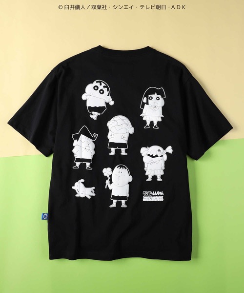 Right-on（ライトオン）の「【クレヨンしんちゃん】しんちゃんキャラ Tシャツ（Tシャツ/カットソー・メンズ・ブラック/ブルー/ホワイト・M/XL/L/S）」の14枚目の写真
