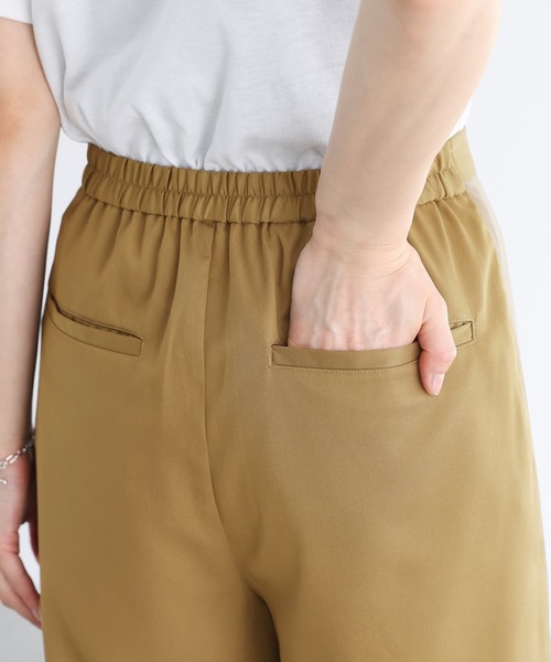 n'OrLABEL（ノアールレーベル）の「配色シアードッキングワイドパンツ（その他パンツ・レディース・ブラック/ベージュ・1/2）」の16枚目の写真